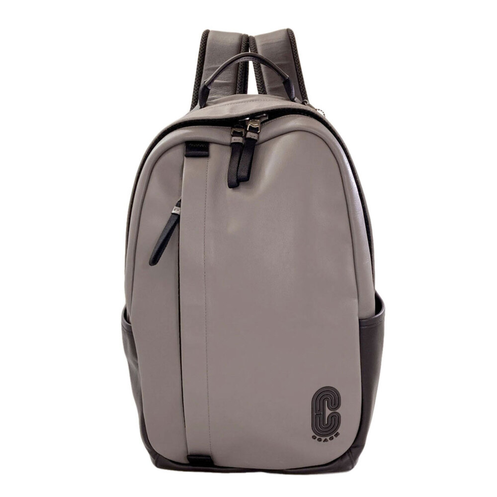 Coach 91236 Logo Backpack/Daypack Bag, Calf Leather, Men's COACH